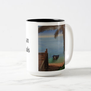 Grand Cayman Two-Tone Coffee Mug