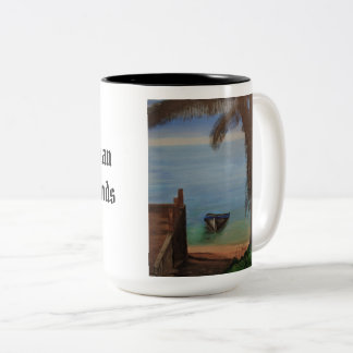 Grand Cayman Two-Tone Coffee Mug