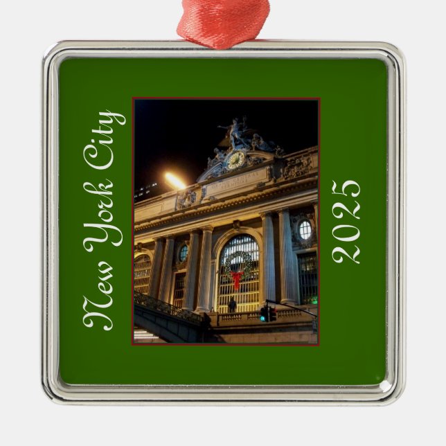 'Grand Central Christmas' 2025 Ornament (Front)