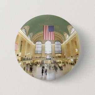 Grand Central Station 6 Cm Round Badge