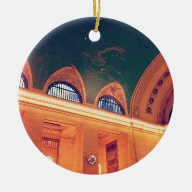Grand Central Station Ceiling Ornament (Front)