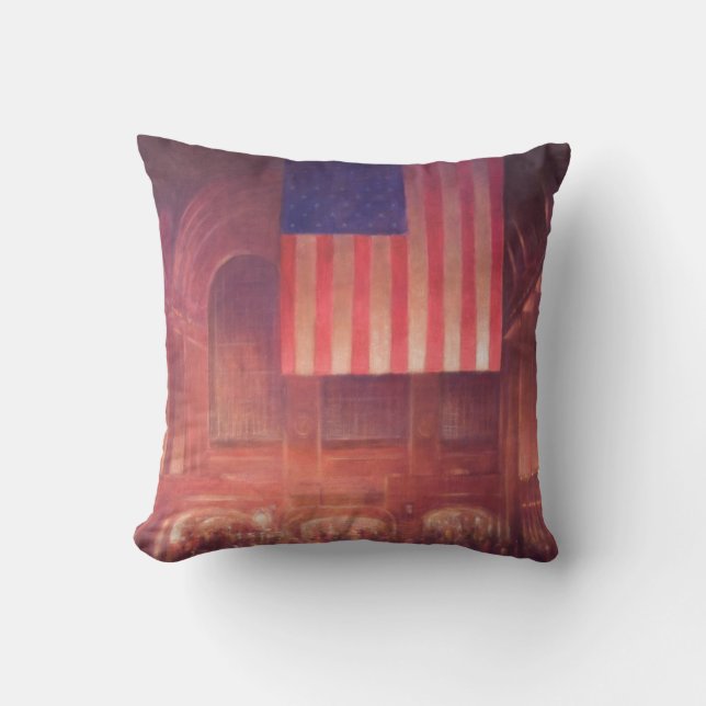 Grand Central Station Cushion (Front)