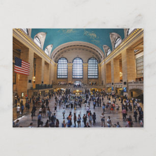 Grand Central Station / Full Colour (NYC) Postcard