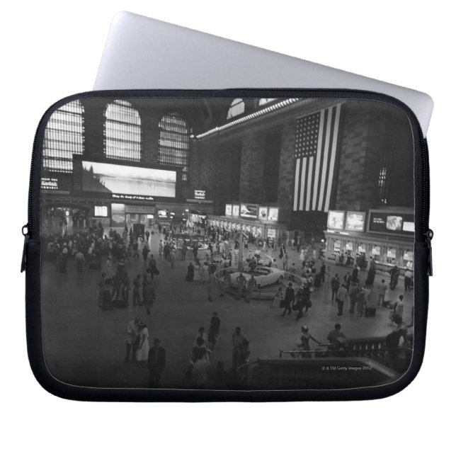 Grand Central Station Laptop Sleeve (Front)