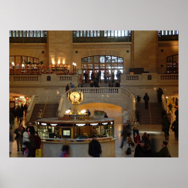 Grand Central Station, New York Poster (Front)
