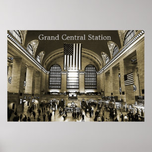 Grand Central Station, NYC, poster