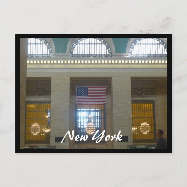 grand central station postcard (Front)