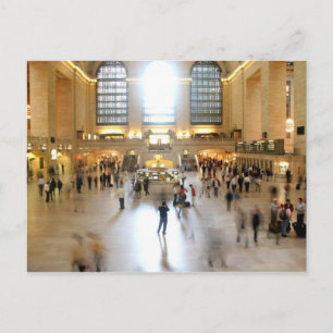 GRAND CENTRAL TERMINAL, NEW YORK CITY POSTCARD