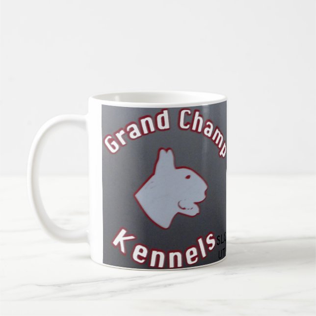 Grand Champ Kennels logo mug (Left)