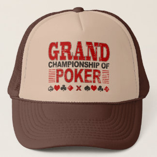 Grand Championship of Poker Trucker Hat