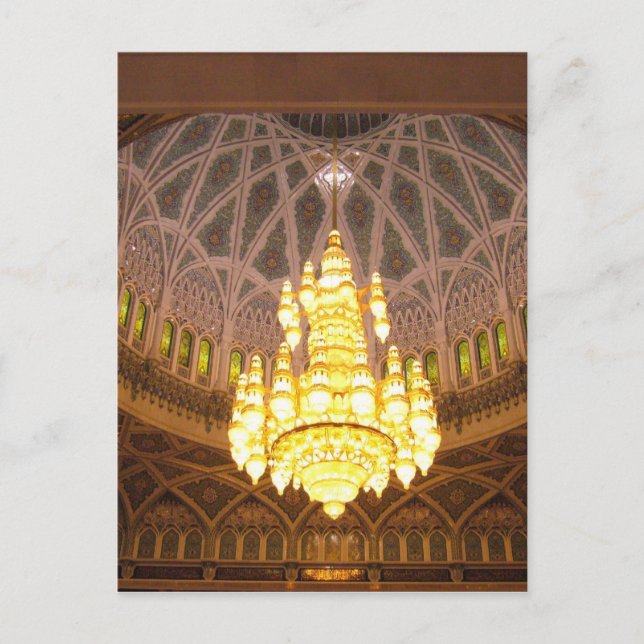 grand chandelier postcard (Front)