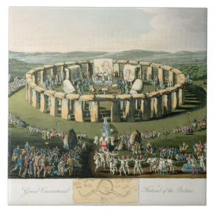 Grand Conventional Festival of the Britons, aquati Tile