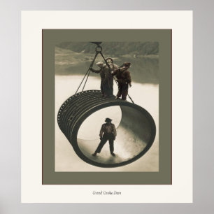 Grand Coulee Dam Poster