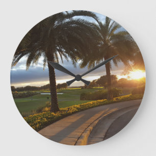 Grand Cypress Large Clock