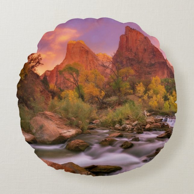 Grand Dawn Round Cushion (Front)