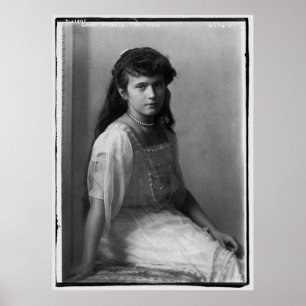 Grand Duchess Anastasia Nikolaevna of Russia Poster