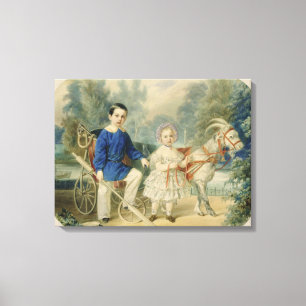 Grand Duke Alexander and Grand Duke Alexey Canvas Print