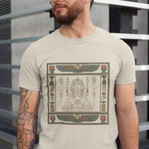 Grand Egyptian Museum Egypt Heritage Design  T-Shirt
