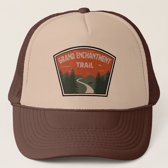 Grand Enchantment Trail Trucker Hat (Front)