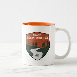 Grand Enchantment Trail Two-Tone Coffee Mug