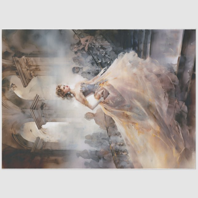 Grand Entrance  Tissue Paper (Front)