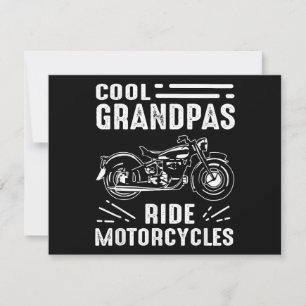Grand Father BikerGrand Father Biker Holiday Card