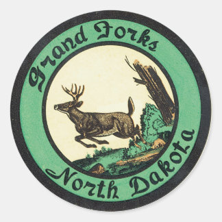 Grand Forks North Dakota Label