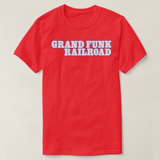Grand Funk Railroad logo T-Shirt (Design Front)