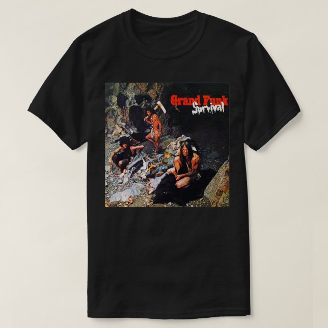 Grand Funk Railroad Survival 2 T-Shirt (Design Front)
