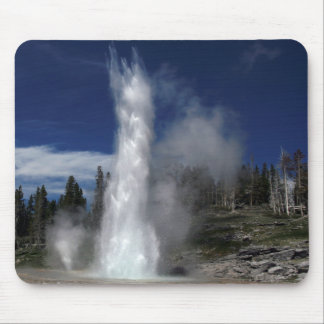 Grand geyser and vent geyser in Yellowstone Mouse Mat