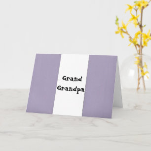 Grand Grandpa Card