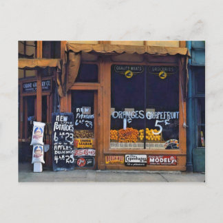 Grand Grocery Company. Lincoln, Nebraska, 1942. Postcard