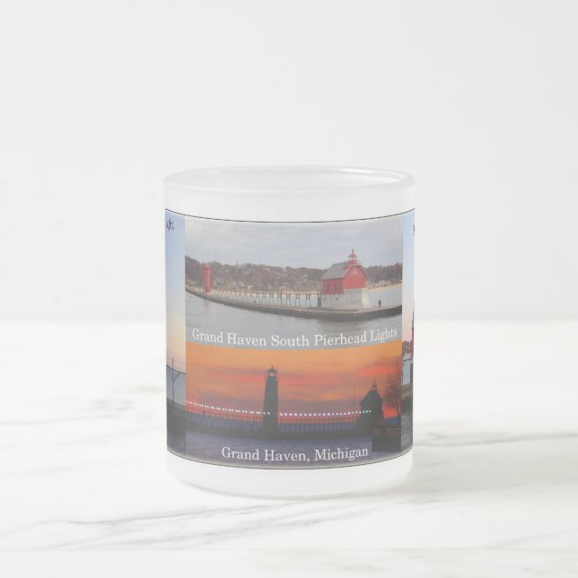 Grand Haven South Pierhead Lights mug (Center)