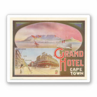 Grand Hotel Cape Town South Africa Sticker