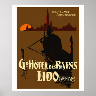 Grand Hotel des Bains (LIDO - Venice) Poster