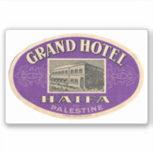 Grand Hotel Haifa Palestine