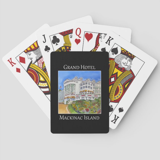 Grand Hotel Mackinac Island Playing Cards (Back)