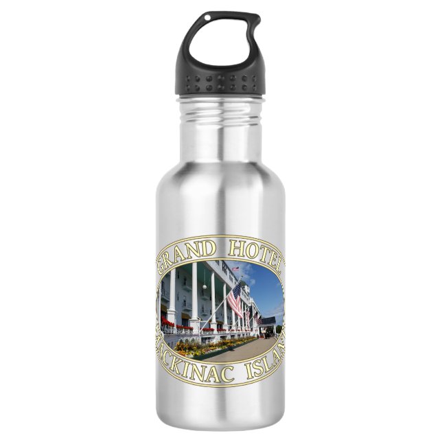Grand Hotel on Mackinac Island, Michigan 532 Ml Water Bottle (Front)