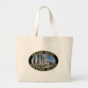 Grand Hotel on Mackinac Island, Michigan Large Tote Bag