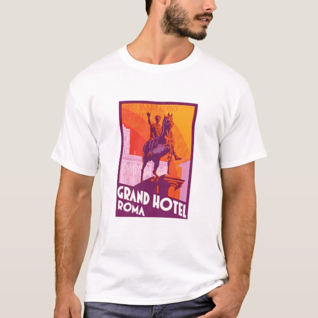 Grand Hotel Roma T-Shirt (Front)