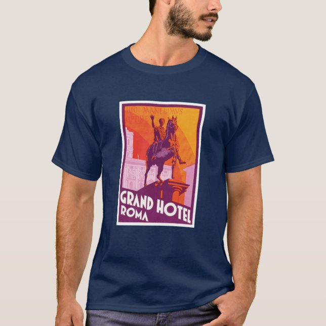 Grand Hotel Roma T-Shirt (Front)