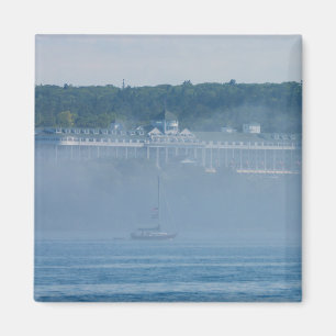 Grand Hotel Through The Fog Magnet
