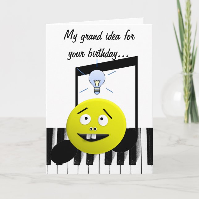Grand Idea birthday card (Front)