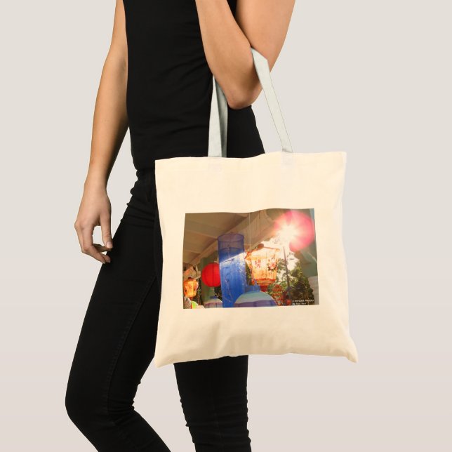 Grand Illumination Lanterns - Martha's Vineyard Tote Bag (Front (Product))