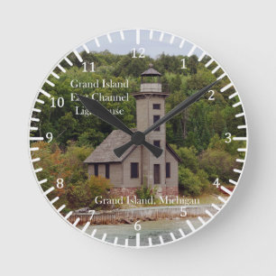 Grand Island East Channel Lighthouse clock
