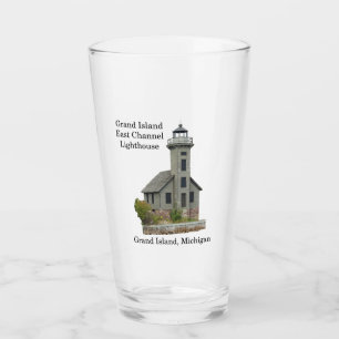 Grand Island East Channel Lighthouse glass