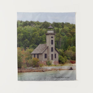 Grand Island East Channel Lighthouse tapestry