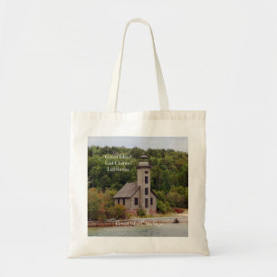 Grand Island East Channel Lighthouse tote bag