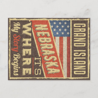 Grand Island Nebraska Postcard