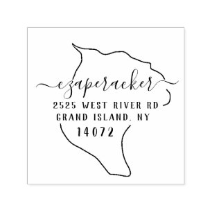 Grand Island Return Address Stamp Self-Inking